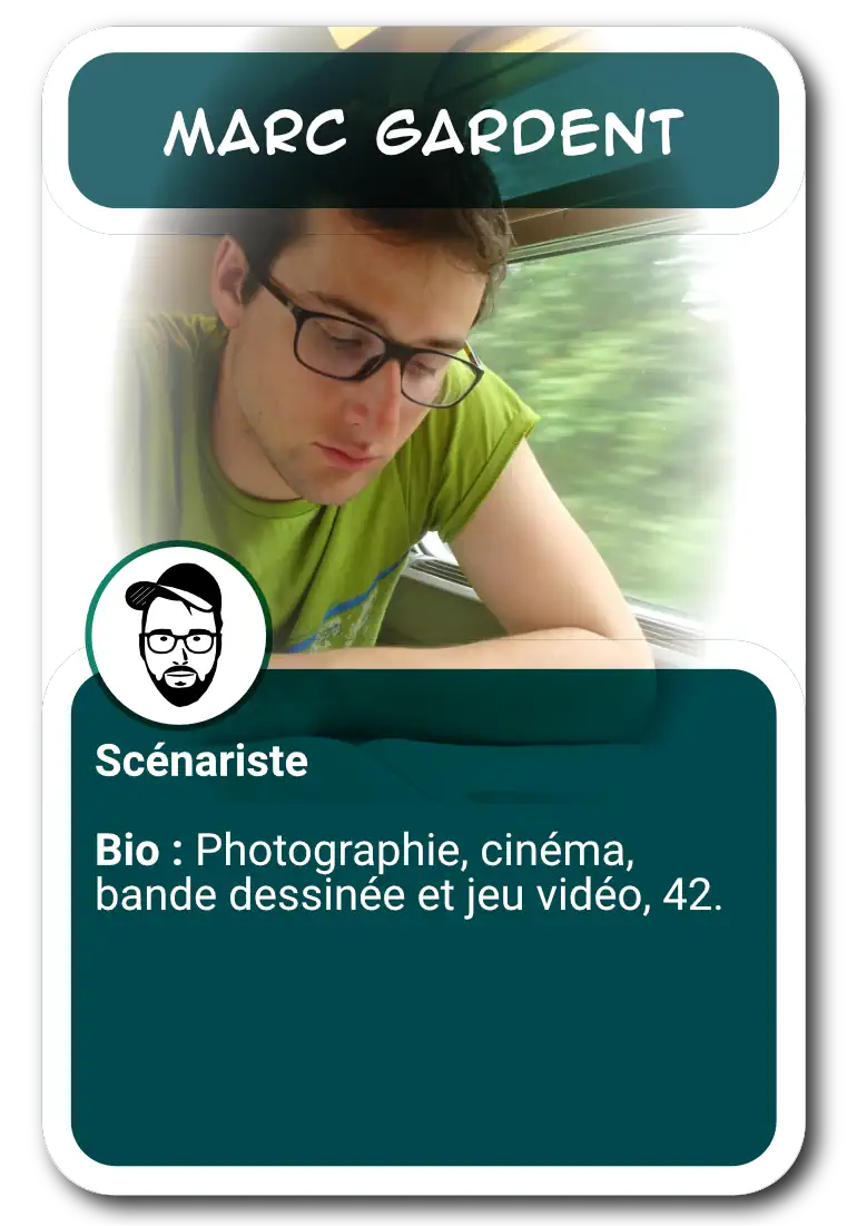 Bio : Marc Gardent, Scénariste